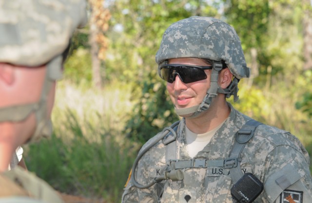 Medics help Soldiers withstand heat at Operation River Assault