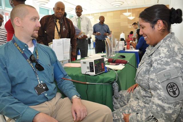 Employees take advantage of C4ISR Health Fair benefits