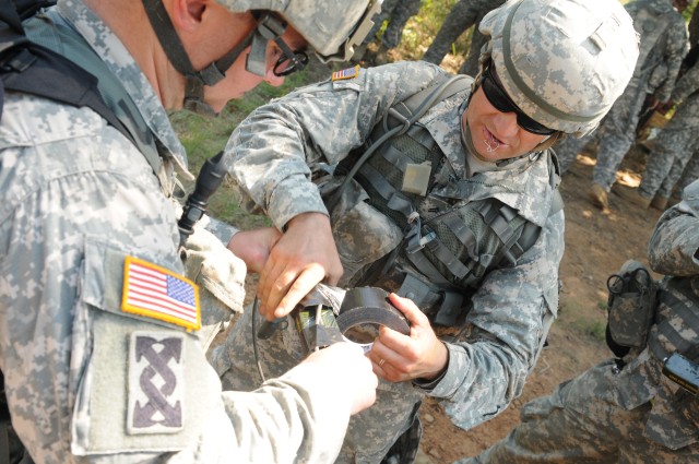 Combat engineers share valuable experience, host demolition range at Operation River Assault