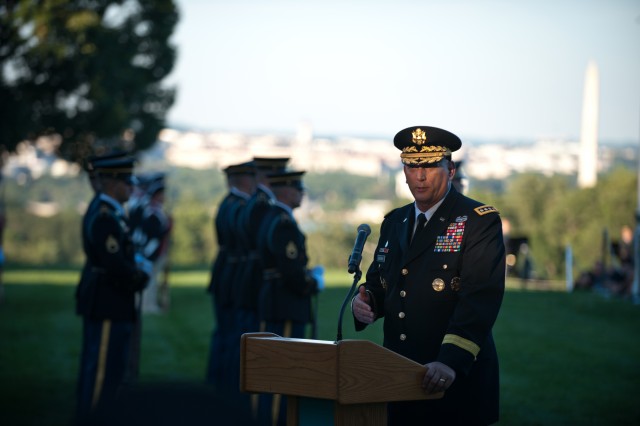 July, 25, 2012: Twilight Tattoo, Army tribute to retiring members of Congress