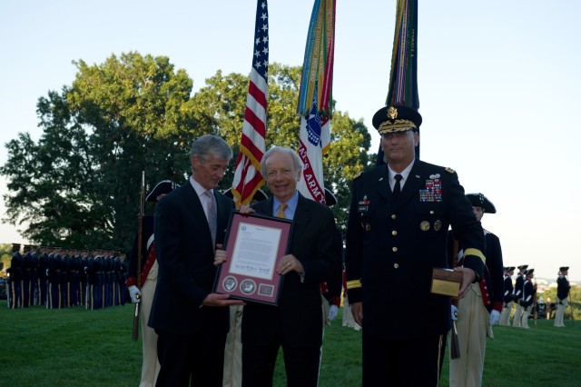 July, 25, 2012: Twilight Tattoo, Army tribute to retiring members of Congress