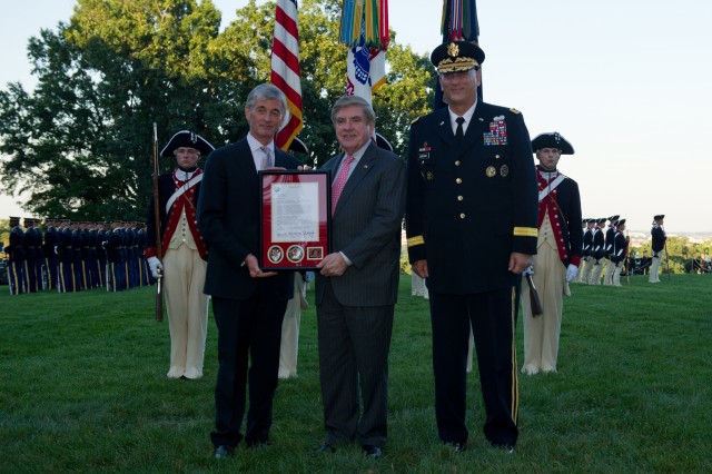 July, 25, 2012: Twilight Tattoo, Army tribute to retiring members of Congress