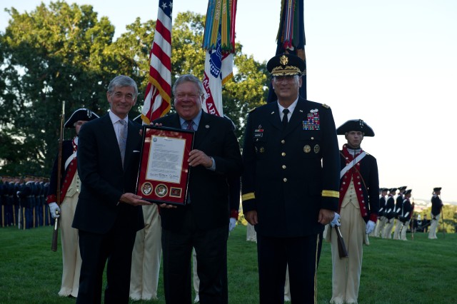 July, 25, 2012: Twilight Tattoo, Army tribute to retiring members of Congressss