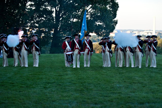 July, 25, 2012: Twilight Tattoo, Army tribute to retiring members of Congress