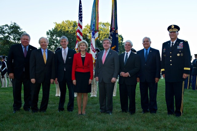 Twilight Tattoo, Army tribute to retiring members of Congress