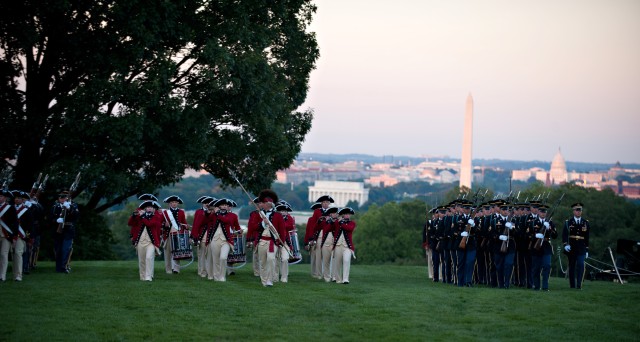 Twilight Tattoo, Army tribute to retiring members of Congress