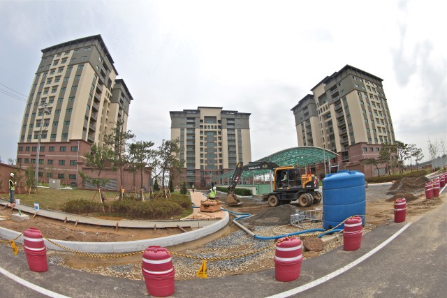 Camp Humphreys Army Family Housing Towers Construction Project