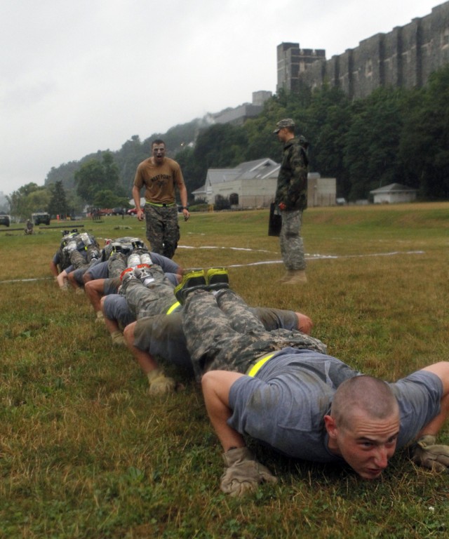 Cadets compete during McGinnis Challenge