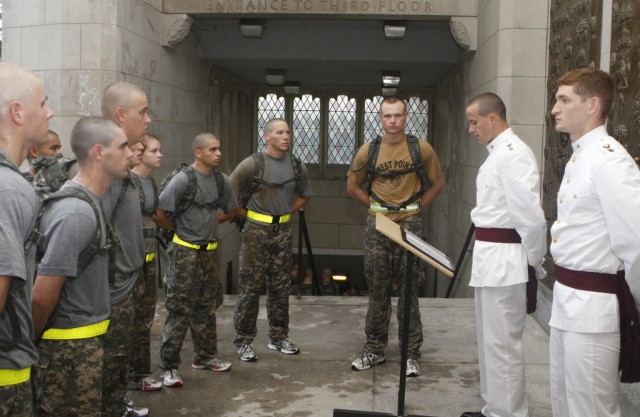 Cadets compete during McGinnis Challenge