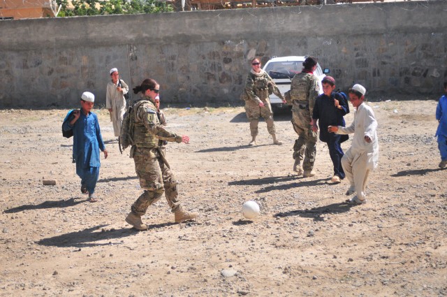 'Dragon' female engagement teams making change in Paktika Province