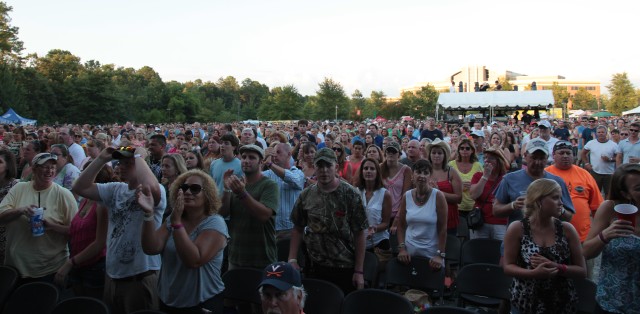Cheering for the Army