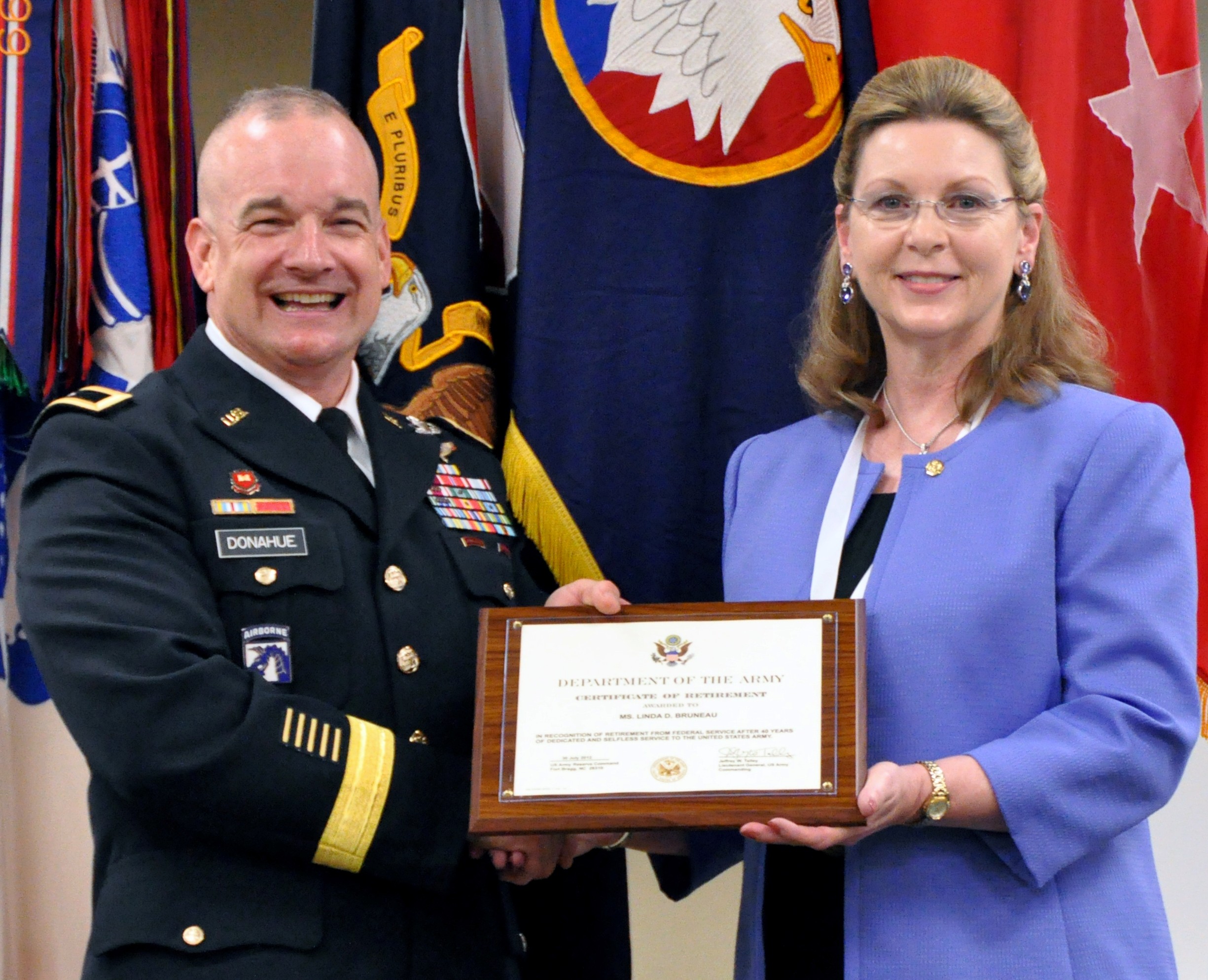 Army Couple Retires After 86 Years Combined Service | Article | The ...