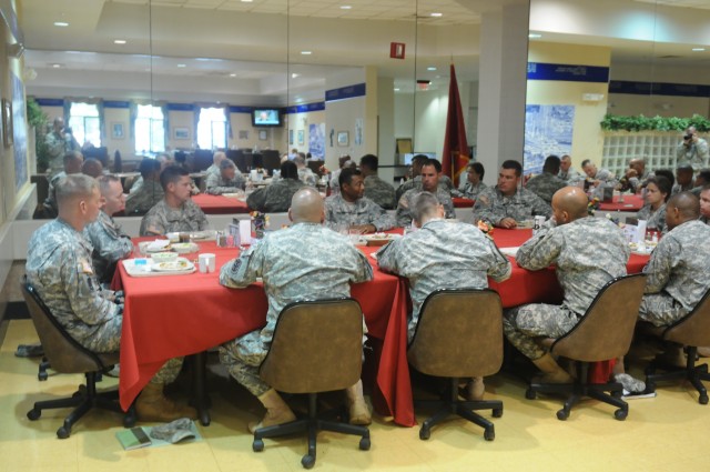 U.S. Army Chief of Engineers visits with the 130th Engineer Brigade