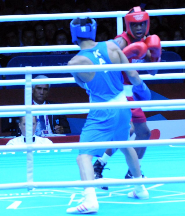 Light welterweight Olympic bout