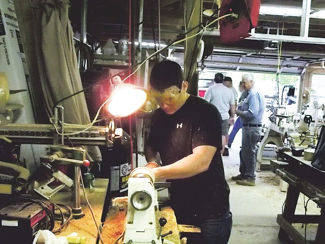 Wood turning