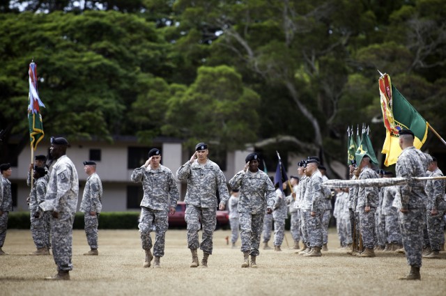 8th Military Police Brigade Change of Command and Change of Responsibility