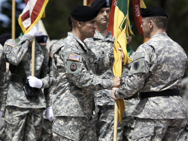 8th Military Police Brigade Change of Command and Change of Responsibility
