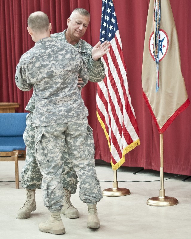 316th Soldiers Earn Combat Patch