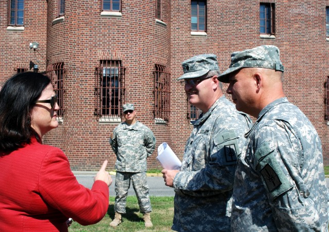 Army's Top Installation Manager Visits New York Army National Guard Facilities