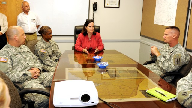 Army's Top Installation Manager Visits New York Army National Guard Facilities