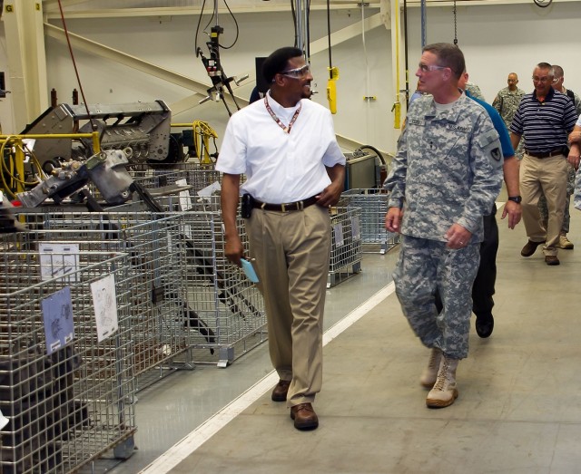 First impressions: TACOM LCMC CG tours Anniston
