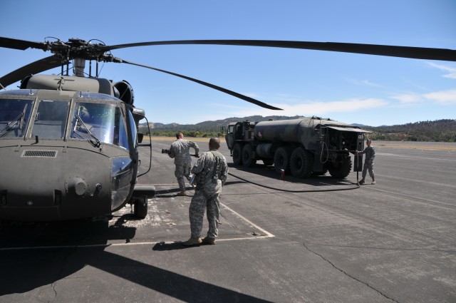 Fuelers team up to top-off at Fort Hunter Liggett