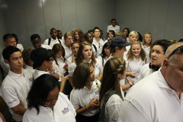 Military teens gather to meet leaders at first Joint Services Teen Council