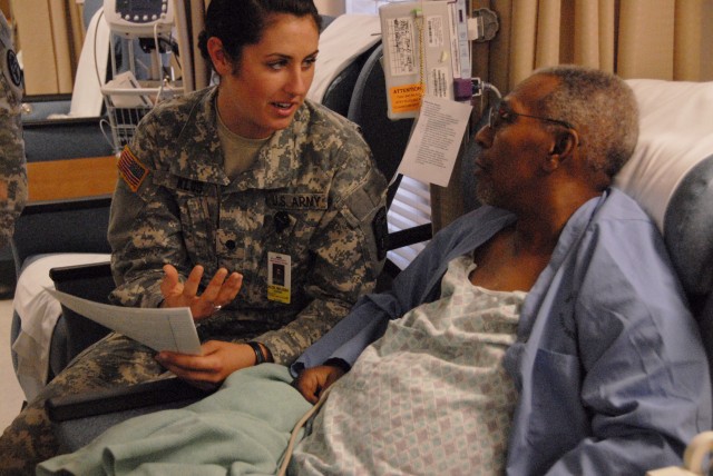 Future Army nurses spend time at WBAMC