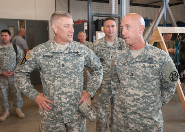 Sergeant Major of the Army visits Fort Leonard Wood