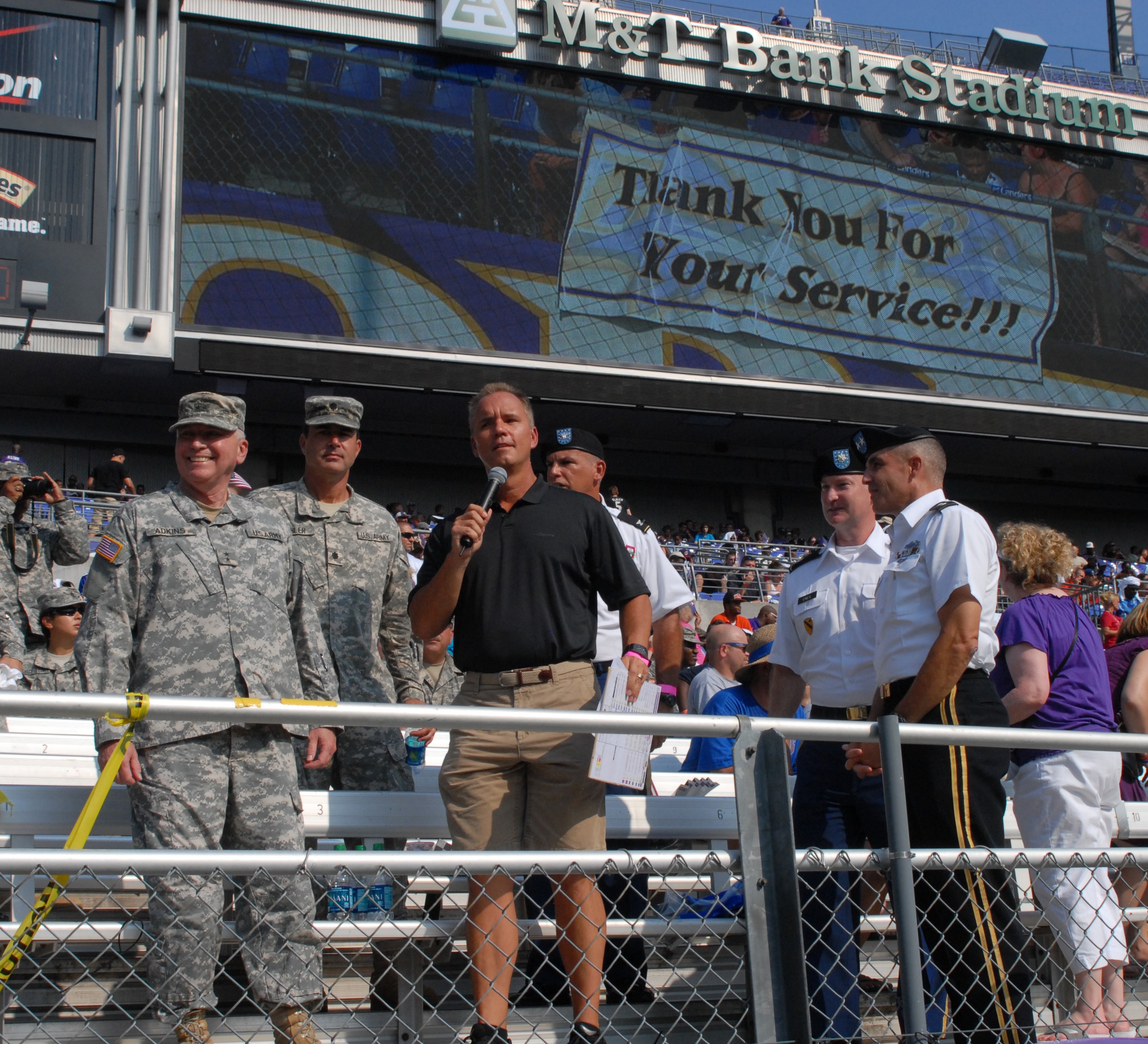 Baltimore Ravens host Military Appreciation Day, Article