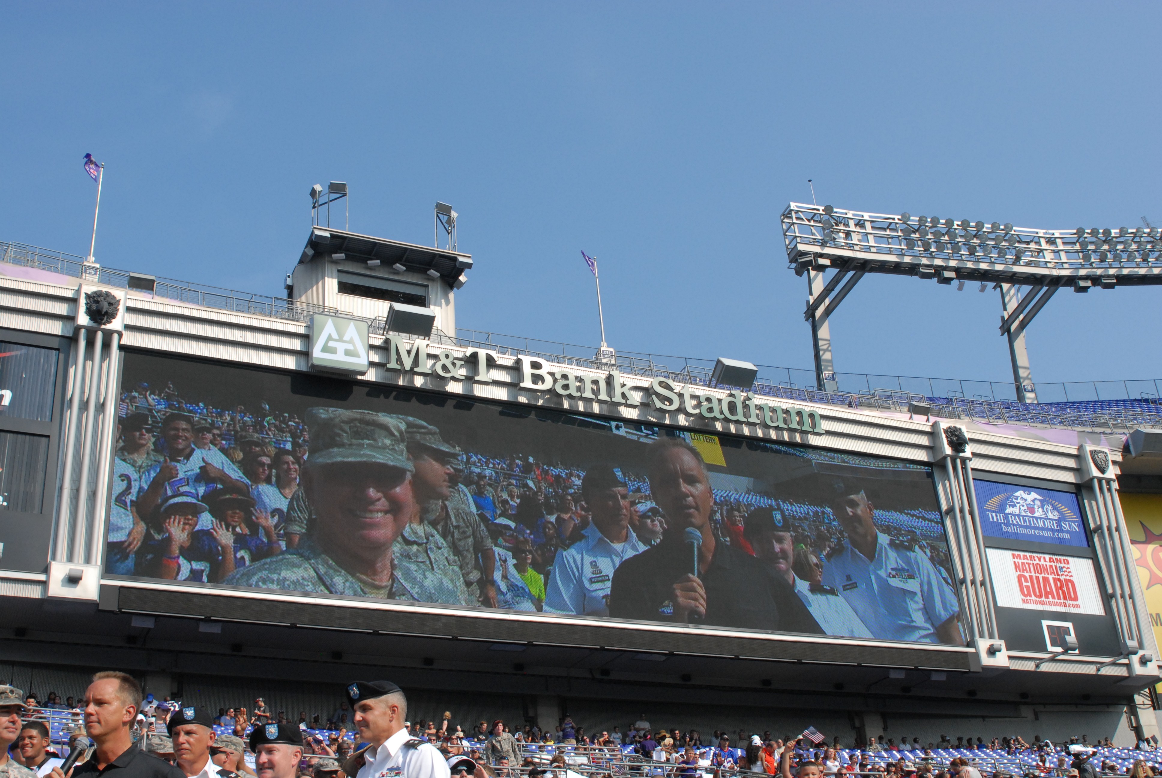 Baltimore Ravens host Military Appreciation Day, Article