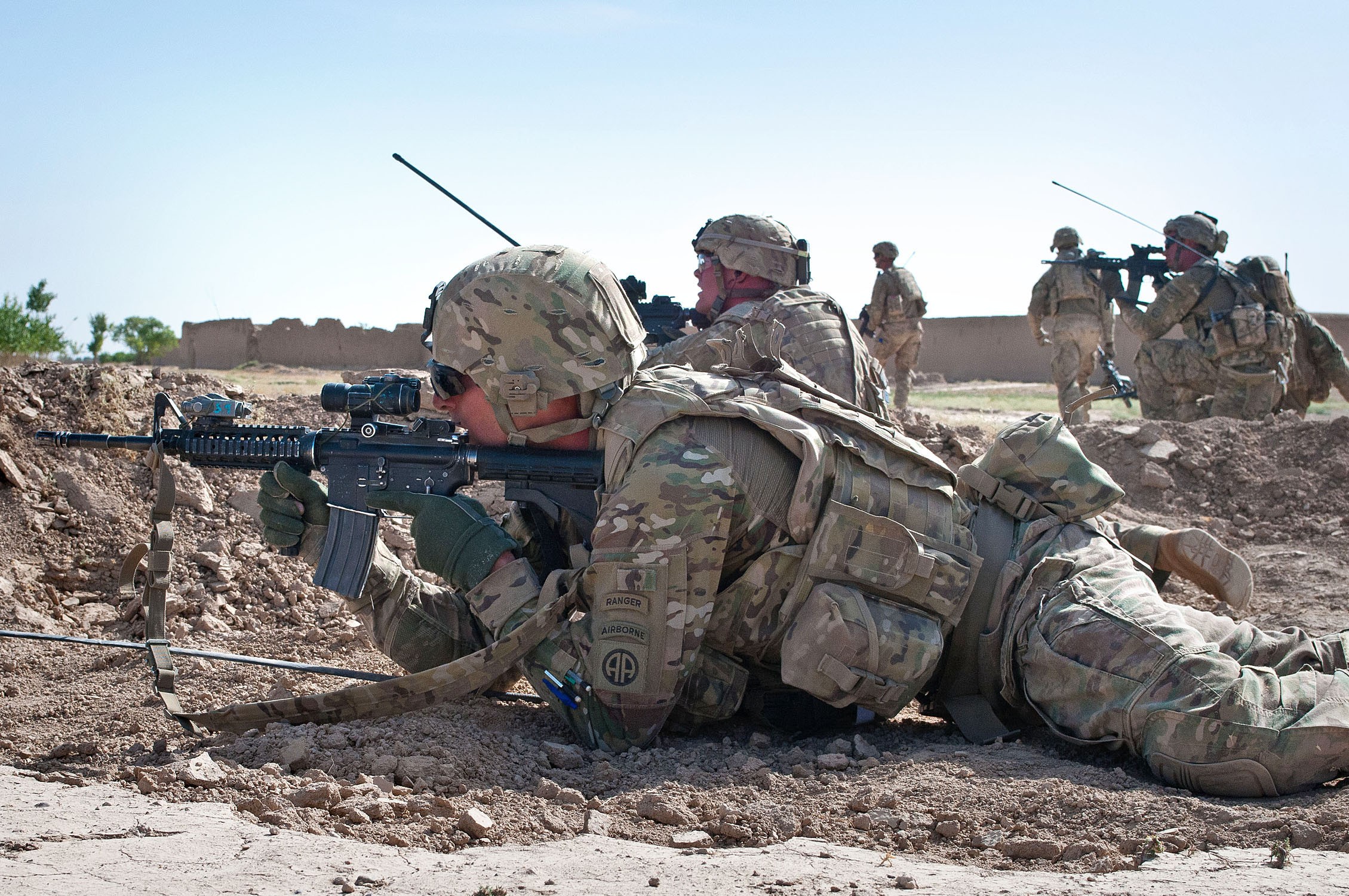 Paratroopers patrol along Highway 1 | Article | The United States Army