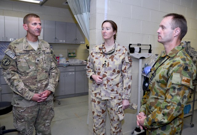 Incoming Australian Assistant Commander tours the DFIP