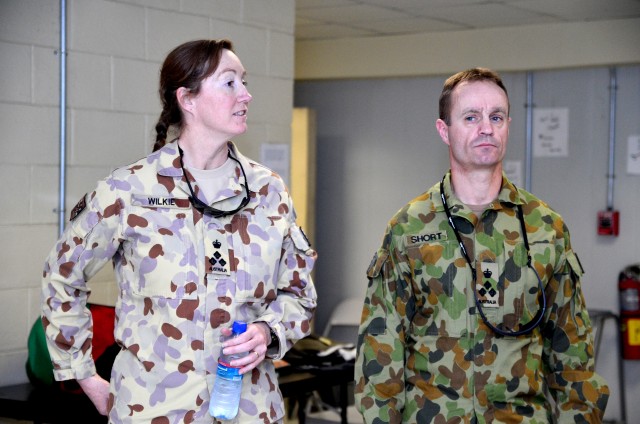 Incoming Australian Assistant Commander tours the DFIP