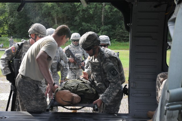 Cadets train with 212th Combat Support Hospital