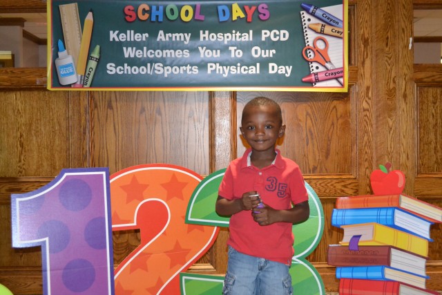 Keller Army Community Hospital hosts second mass school physical day