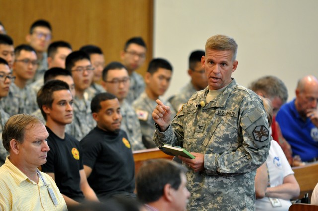 Yongsan garrison commander shares vision, philosophy