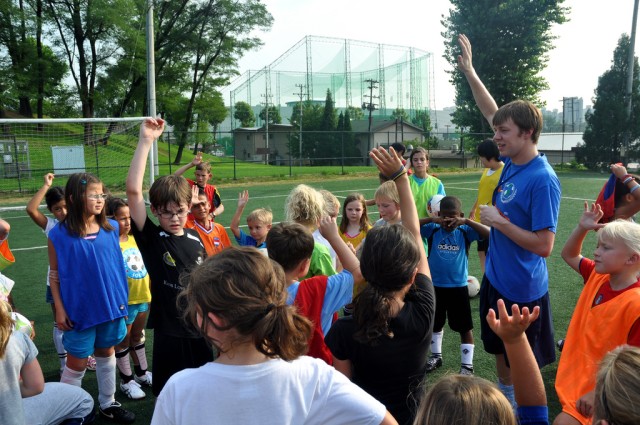 Kicking4Hunger offers Yongsan a chance to give back