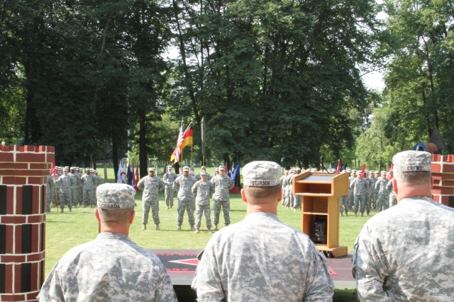 18th Engineer Brigade Uncasing Colors and Assumption of Responsibility Ceremony