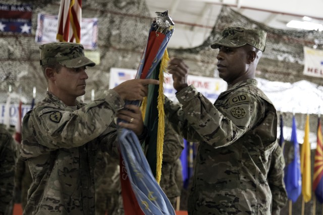 19th Military Police Battalion Criminal Investigation Detachment Deployment Ceremony