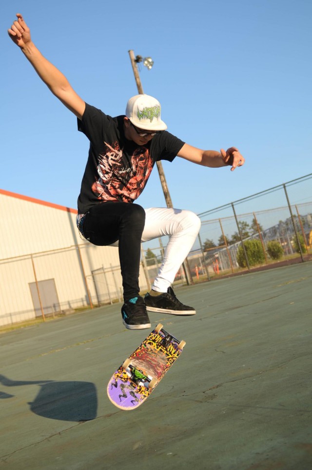 Skating the day away