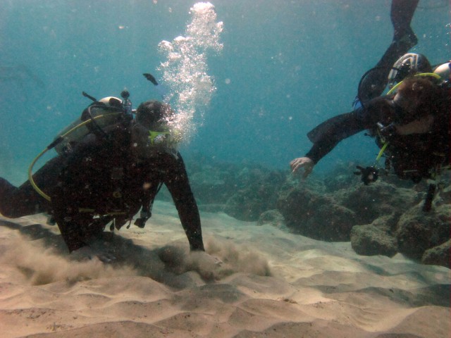 Soldiers in transition catch their breath