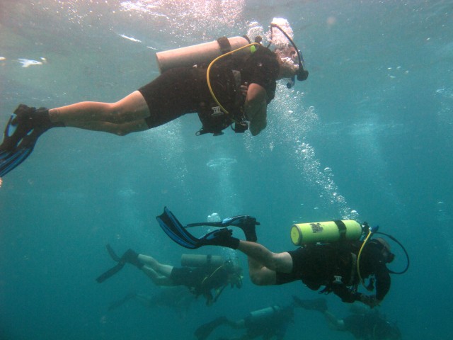 Soldiers in transition catch their breath