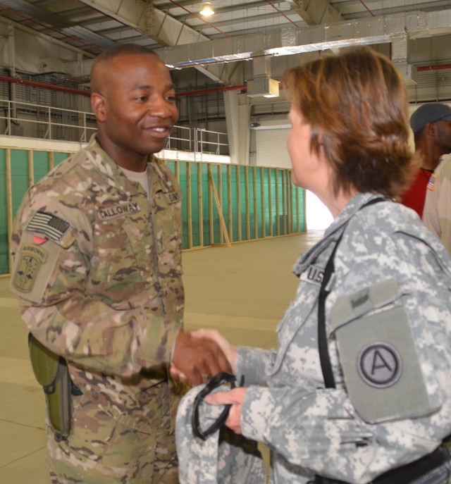 Soldiers receive coins from Brig. Gen. LeDoux | Article | The United ...