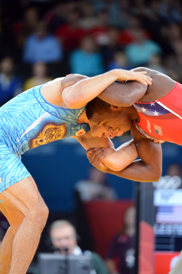 Lester defeats Japanes wrestler