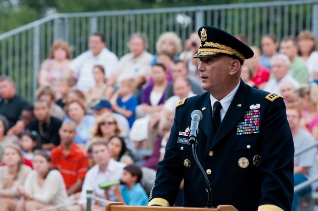 Twilight Tattoo in honor of Secretary Leon E. Panetta
