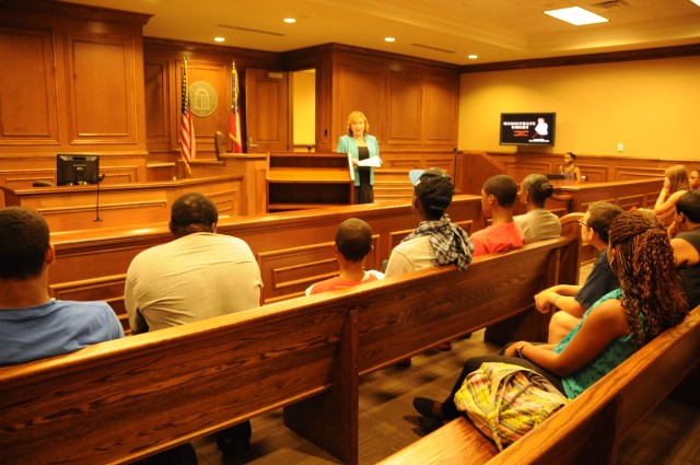 Youth at the magistrate court room