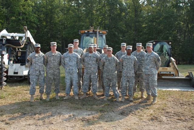 Members of the 15th Engineer Company