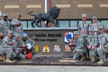 35th Signal Brigade soldiers attend Atlanta Falcons Training Camp, Article