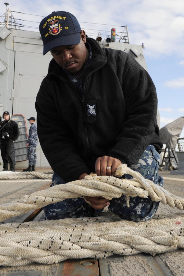 Farragut sailors visit Tallinn, Estonia